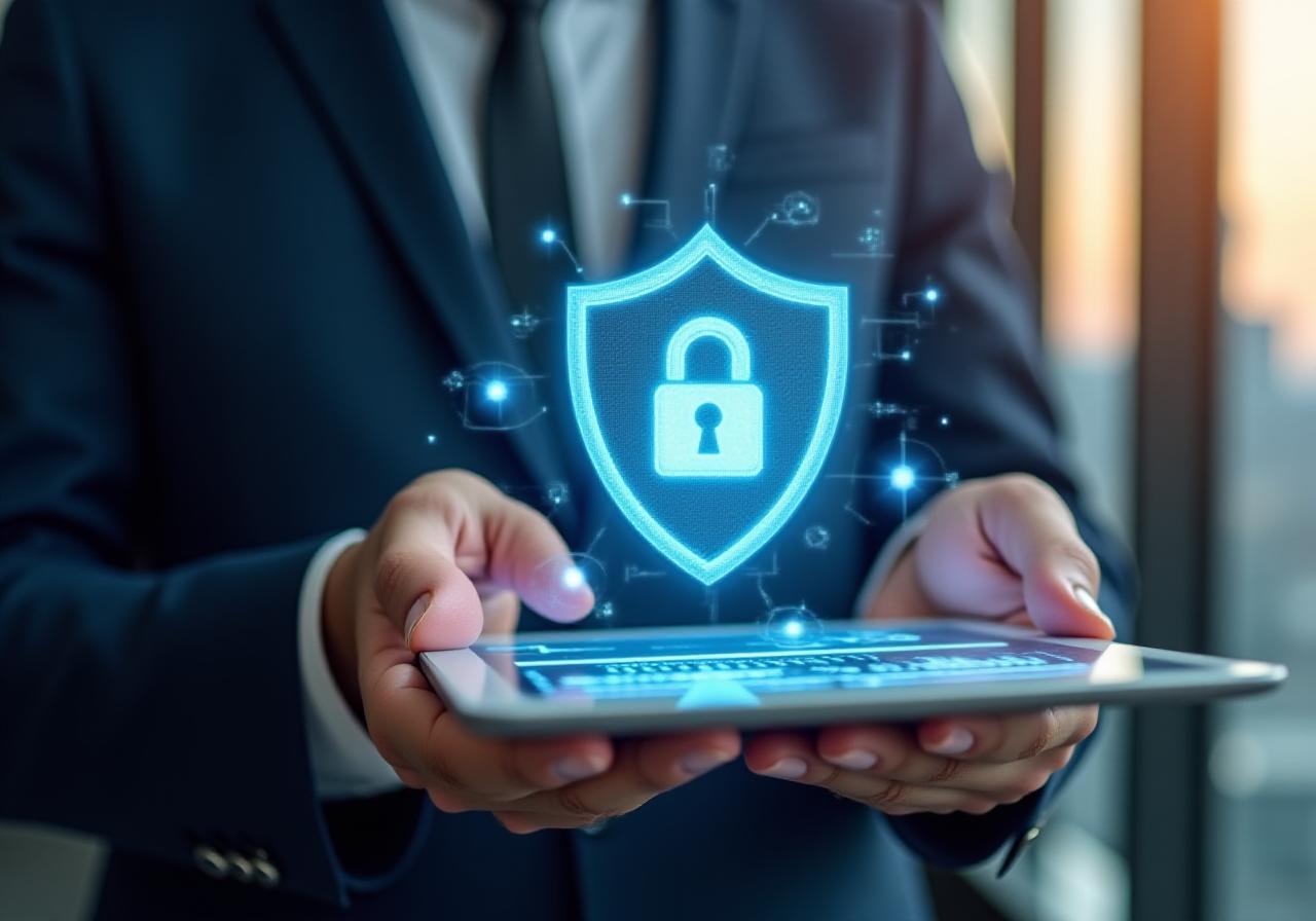 データのプライバシーとセキュリティを象徴するイメージ